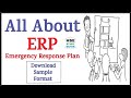 All About Emergency Response Plan (ERP) || HSE STUDY GUIDE