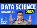 Data Science Roadmap 2024 | Data Science Weekly Study Plan | Free Resources to Become Data Scientist