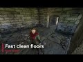 Clean floors FAST in Enshrouded