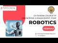 Webinar on Robotics | GH Raisoni College of Engg and Management ,Wagholi ,Pune | Pantech Live