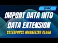 Step-by-Step Guide: Import Subscriber Data into Sendable Data Extension | Salesforce Marketing Cloud