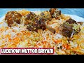 Lucknowi Mutton Briyani/Very delicious aromatic mutton biryani recipe*WITH ENGLISH SUBTITLES*