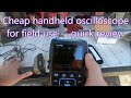 Fnirsi 2C53T handheld oscilloscope quick review/functionality (unsponsored)