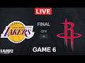 NBA LIVE! Los Angeles Lakers vs Houston Rockets Game 6 | May 2, 2026 NBA Playoffs LIVE