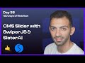 Day 38/100 - Building a CMS Slider in Webflow with SwiperJS and SlaterAI - 100 Days of Webflow