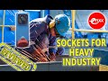 INDUSTRIAL SOCKETS FOR HEAVY INDUSTRY - LEWDEN PALAZZOLI ALUPRESS IP67 IK10