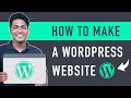 How To Make A WordPress Website - Simple \u0026 Easy