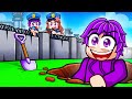 Digging to ESCAPE from Prison in Roblox…