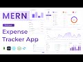 Build a Full-Stack MERN Expense Tracker | React, Node.js, MongoDB, Express | MERN Project