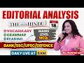 Hindu Editorial Analysis 18 March | Descriptive, Vocab, Grammar, Reading, MCQs | Rupam Chikara Ma'am