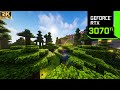 MINECRAFT : RTX 3070 Ti FPS Test (Vanilla + Shaders) | HP Omen 16 RTX 3070 Ti