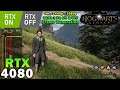 Hogwarts Legacy Ray Tracing ON \u0026 OFF | RTX 4080 | 5800X3D | 4K - 1440p - 1080p | Ultra Settings