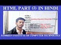 HTML Part 2 In Hindi | By Samreen Institute