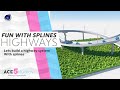 HIGHWAY tutorial [Cinema 4D - spline wrap deformer