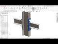 SolidWorks Weldments Steel Structure