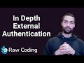 ASP.NET Core External Authentication (OAuth, .NET 7 Minimal Apis C#)