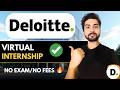 Deloitte (Free) Virtual Internship 2026 🔥 No Fees | No Exam + Free Certificate