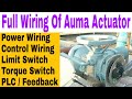 Control Wiring of Auma Actuator.! Auma Actuator की कण्ट्रोल वायरिंग कैसे करते हैं.