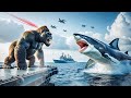 King Kong VS MEGALODON: The Ocean Deep Sea Battle ! | King Kong Movie