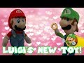 Crazy Mario Bros: Luigi's New Toy!