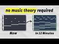 Give me 12 minutes, and you'll be a pro at making chords \u0026 melodies