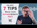 How to Build an Author Website - FAST