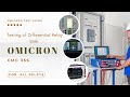 Testing of Differential relay Micom P643 using Omicron  | Numerical Differential Relay Testing