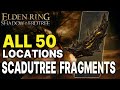 ELDEN RING: All 50 Scadutree Fragment Locations (Shadow of the Erdtree Locations Guide)