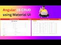 Angular 15 CRUD by using Material UI components| Using Json-Server | GYM Registration App in Angular