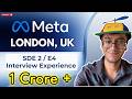 Meta London SDE2 Interview Experience | DSA \u0026 HLD | Tips \u0026 Preparation Materials | Offer Rejected