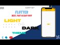 Flutter Tutorial - Flutter Dark Mode Switch - Light \u0026 Dark Theme [2022] For Android \u0026 iOS