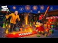 Shinchan’s Happy Diwali Celebration Turns Into Fire Accident 😱🔥 | Franklin Shocked in GTA 5 | Telugu