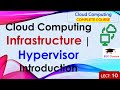 L10: Cloud Computing Infrastructure | Hypervisor Introduction | Cloud Computing Lectures in Hindi