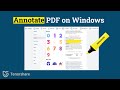 How to Annotate PDF on Windows 10/11 for Free | Full Tutorial