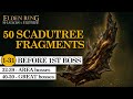 ALL 50 Scadutree Fragments, 1-31 before first boss! | Elden Ring Shadow of the Erdtree