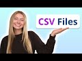 CSV Files - Visually Explained