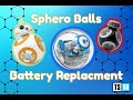 Sphero Sprk+, BB-8, and BB-9E Battery Replacement