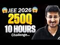 JEE 2026 April: 10 Hrs Challenge🔥| +99%ile in Physics | Eduniti | Mohit Sir