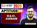 TCS NQT 2026 | Aptitude 06 | SI \u0026 CI , Average | TCS NQT Preparation