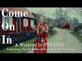 My Weekend Exploring a Rock-N-Roll Family Home, Traditions, and Shenanigans in the South of SWEDEN!