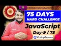 Day-9/75 - onSubmit \u0026 Form Value in JavaScript | JavaScript ES6 tutorial for beginners in hindi
