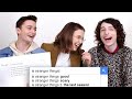 Millie Bobby Brown, Finn Wolfhard \u0026 Noah Schnapp Answer the Web's Most Searched Questions | WIRED