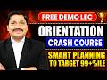 FREE Demo Orientation Lecture 🔥 | Dinesh Sir’s Crash Course | MHT-CET 2026 🚀 | Mission 99+ %ile