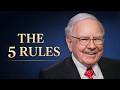 Warren Buffett: 5 Rules for Ultimate Success (Timeless Wealth Principles)