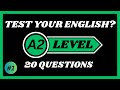 Test Your English Level | A2 English Vocabulary Test! Elementary Quiz with A2 Learn