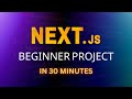 NextJS Beginner Project Tutorial - Learn NextJS 13 With This Easy Project