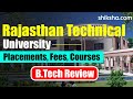 Rajasthan Technical University (RTU) BTech Review