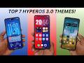 Top 7 New HyperOS 3.0 Themes for Xiaomi, Redmi \u0026 POCO (Must Try!) 🔥