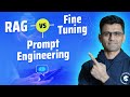 RAG vs Fine Tuning vs Prompt Engineering