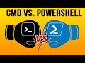 Windows Command Prompt (CMD) vs. PowerShell. What's the Difference?